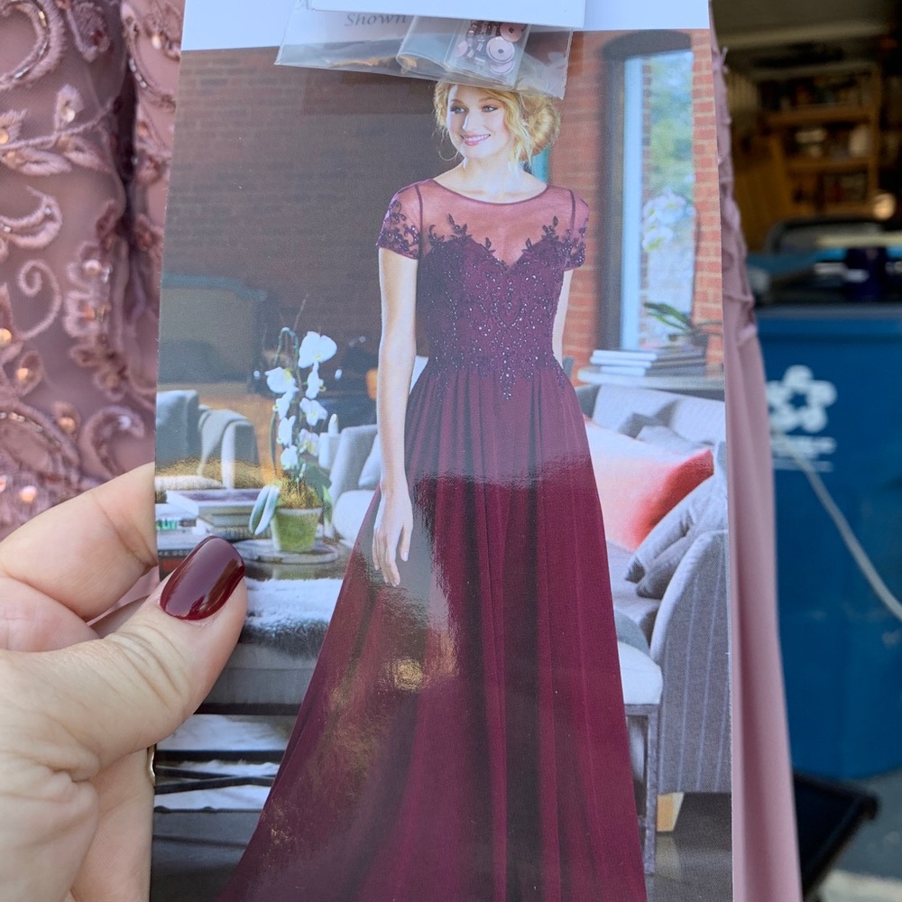 COPY - Dusty Rose Mother of the Bride Formal